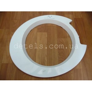Внешнее обрамление (обечайка) люка Samsung DC63-00411A Ag+ Silver Nano для стиральной машины